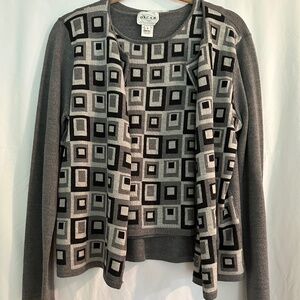 Oscar Grey Sweater and Tank Set